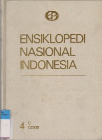Ensiklopedi Nasional Indonesia C-DZIKIR Jilid 4