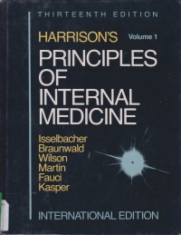 HARRISON'S PRINCIPLES OF INTERNAL MEDICINE Edisi 13 Volume 1