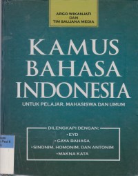 Kamus BAHASA INDONESIA untuk Pelajar Mahasiswa dan Umum